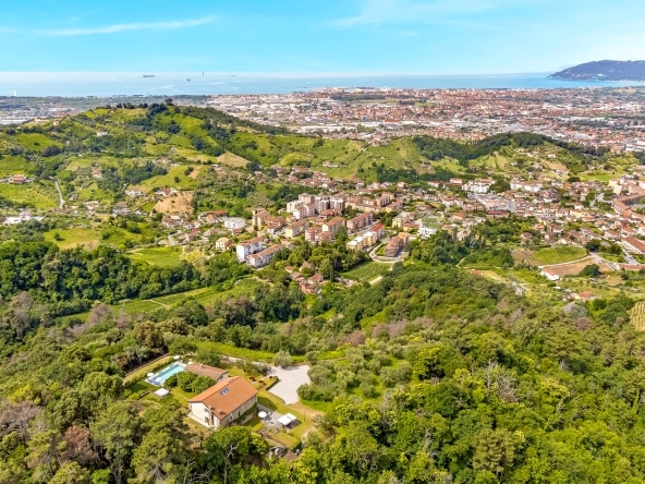 Sea-view panorama from Villa Il Convento